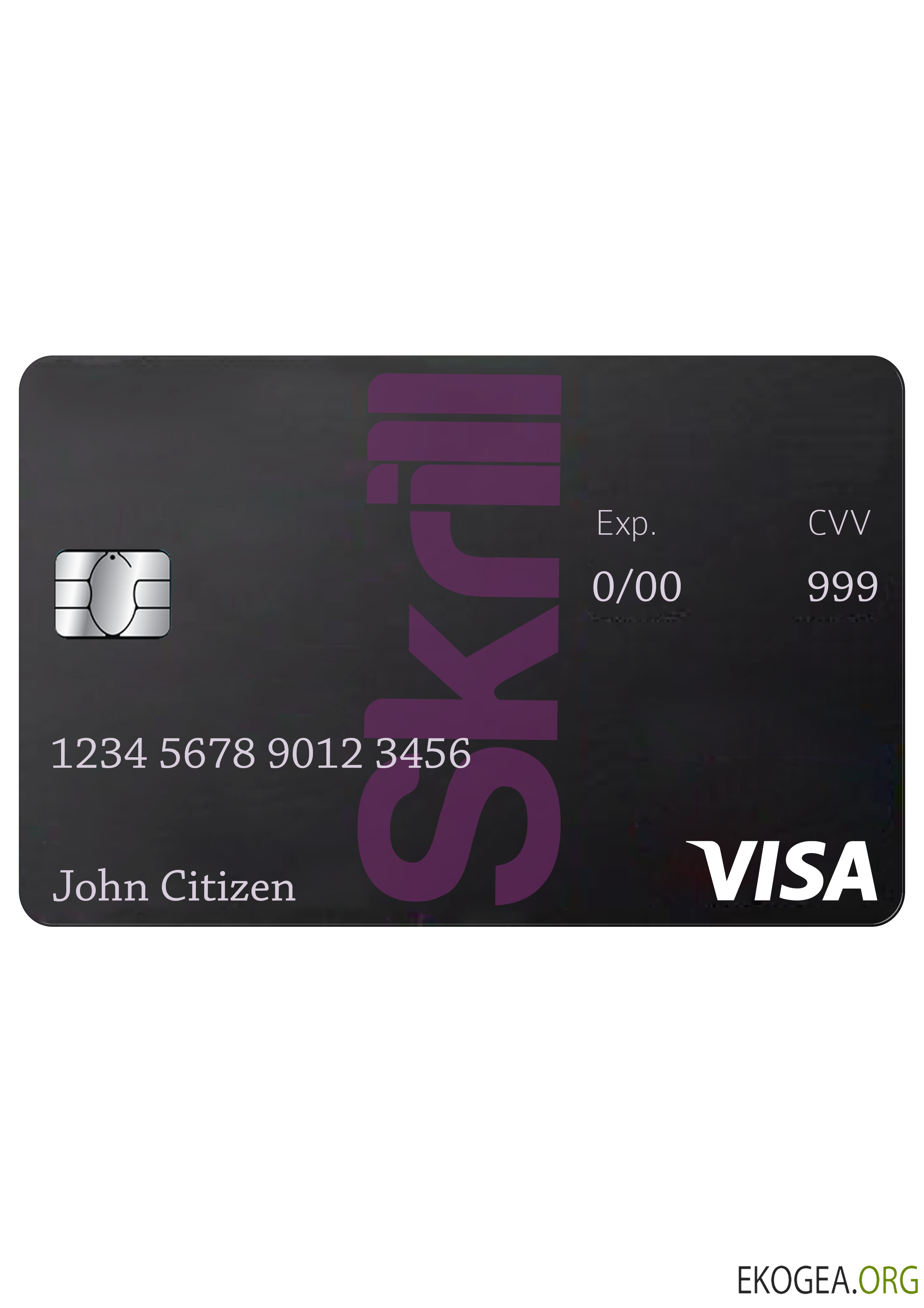 Carte de débit Skrill Visa